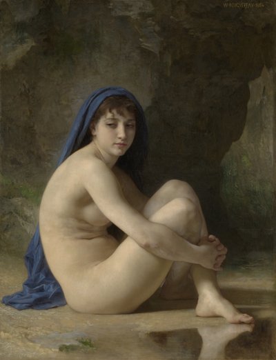 Desnudo sentado, 1884 de William Adolphe Bouguereau