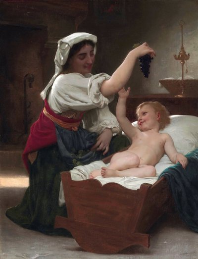 El Racimo de Uvas de William Adolphe Bouguereau