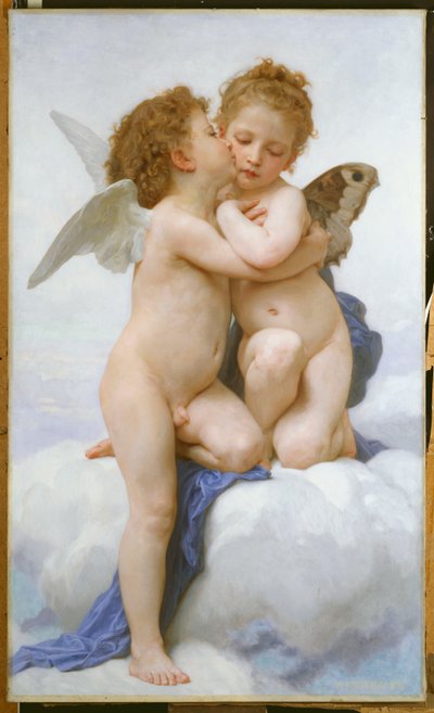 El primer beso de William Adolphe Bouguereau