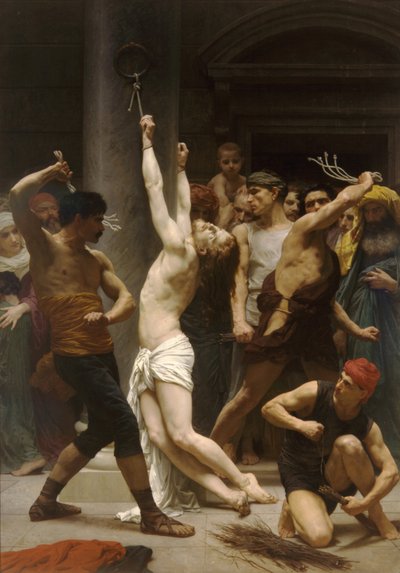 La flagelación de Cristo de William Adolphe Bouguereau