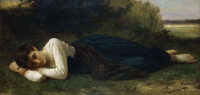 El descanso, 1880 de William Adolphe Bouguereau
