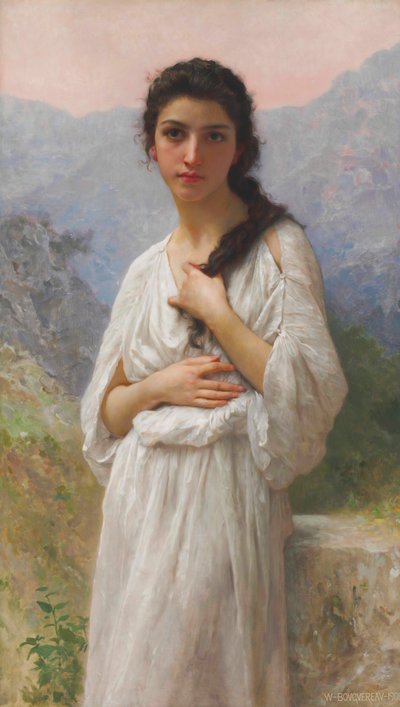 La Espera de William Adolphe Bouguereau