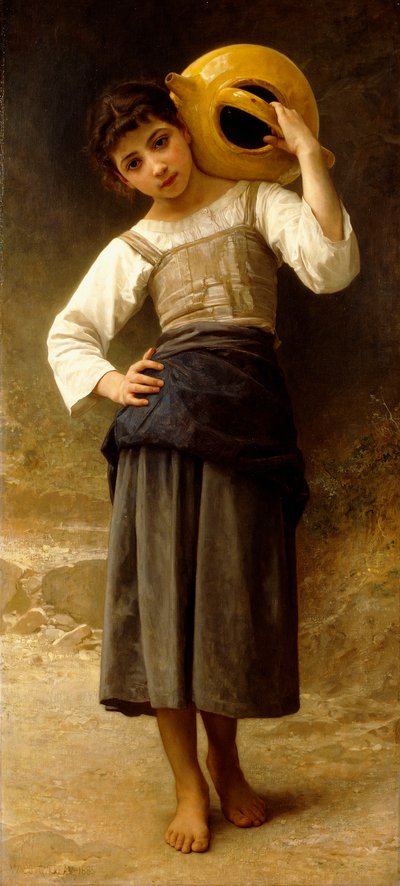 La chica del agua de William Adolphe Bouguereau