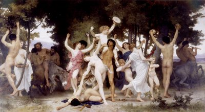 La juventud de Baco de William Adolphe Bouguereau