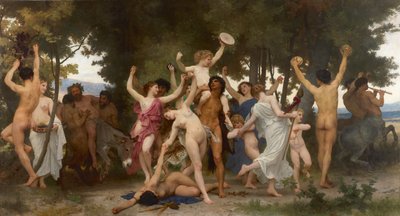 La juventud de Baco de William Adolphe Bouguereau
