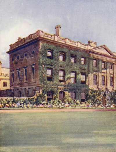 Colegio Corpus Christi (litografía en color) de William Ainsworth Wildman
