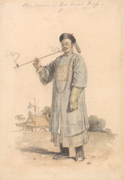 Un mandarín vestido de corte de William Alexander