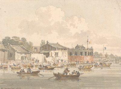 Fuerte frente a la fábrica, Cantón de William Alexander