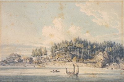 Friendly Cove, Nootka Sound, Isla de Vancouver de William Alexander