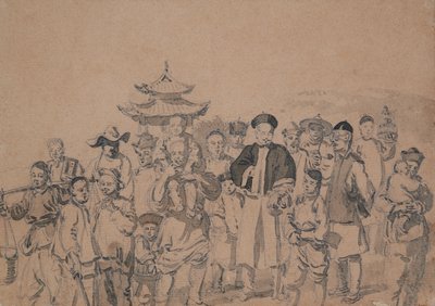 Grupo de chinos de William Alexander