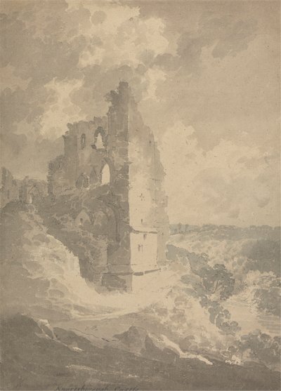 Castillo de Knaresborough de William Alexander