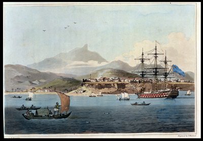 Porto Praya en la Isla de St. Jago, lámina 4 de 