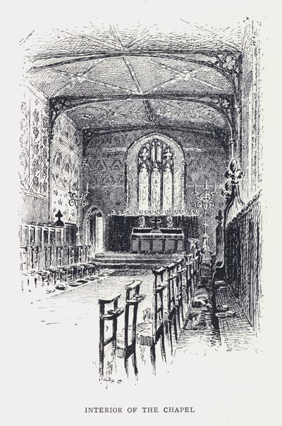 Interior de la Capilla de William Alexander Ansted