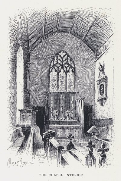 El Interior de la Capilla de William Alexander Ansted