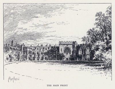 La fachada principal de William Alexander Ansted
