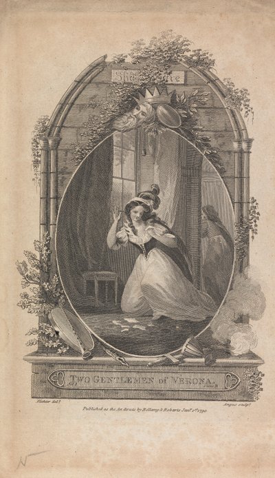 Dos caballeros de Verona, Acto I, Sc. II de William Angus