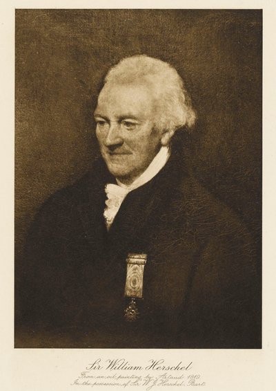 Sir William Herschel (1738-1822) (impresión) de William Artaud