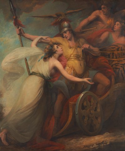 El triunfo de la misericordia", de la Oda a la misericordia de Collins. de William Artaud