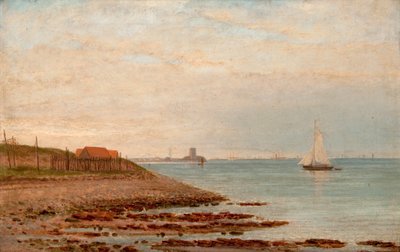 El castillo de Broughty desde el Stannergate de William Barclay