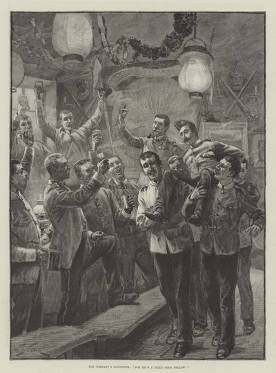 El favorito de la compañía, ¡Porque es un buen compañero! de William Barnes Wollen