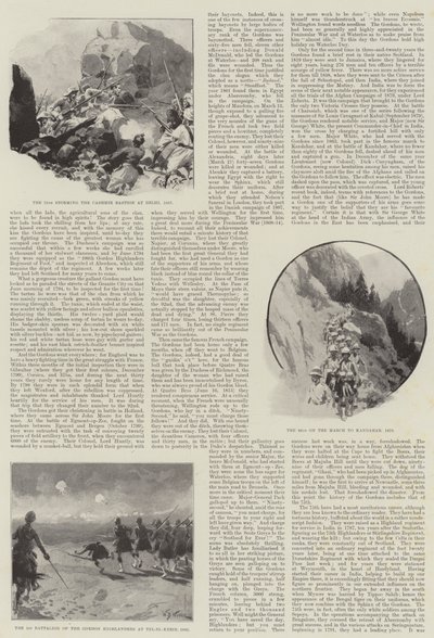 Los Highlanders de Gordon y sus hazañas del pasado de William Barnes Wollen