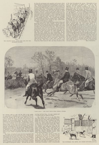 La caza de Grafton de William Barnes Wollen