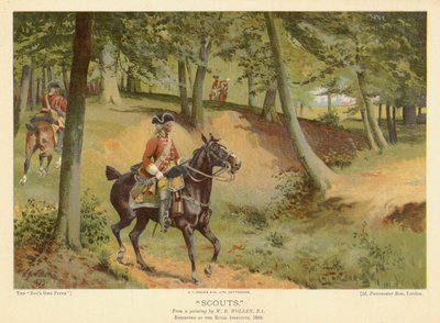 Exploradores de William Barnes after Wollen