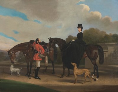 Lord y Lady Twemlow de William Barraud