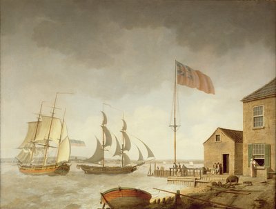 Un comerciante báltico frente a Paull, Hull de William Barton