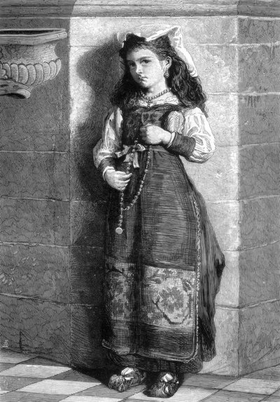 Un buen católico, 1875 de William Baxter Fyfe