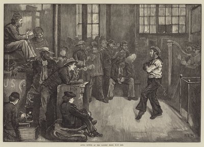 Después de la cena en el Hogar de los Marineros, East End de William Bazett Murray