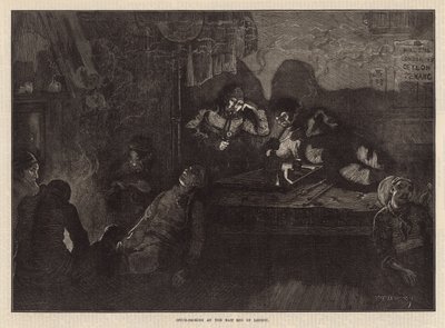 Fumando opio en el East End de Londres de William Bazett Murray