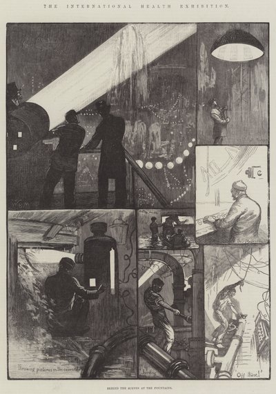 La Exposición Internacional de Salud, detrás de las escenas en las fuentes de William Bazett Murray