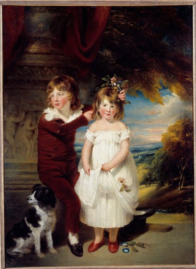 Hermano y hermana de William Beechey