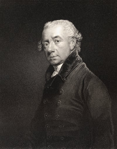 John Heaviside, grabado por John Cochran, de 