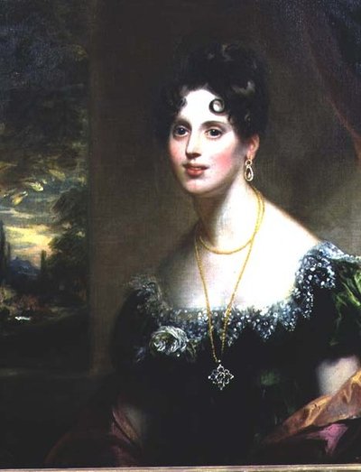 Mary Martha Beresford, hermana de Agnes, Lady FitzHerbert, c.1805 de William Beechey
