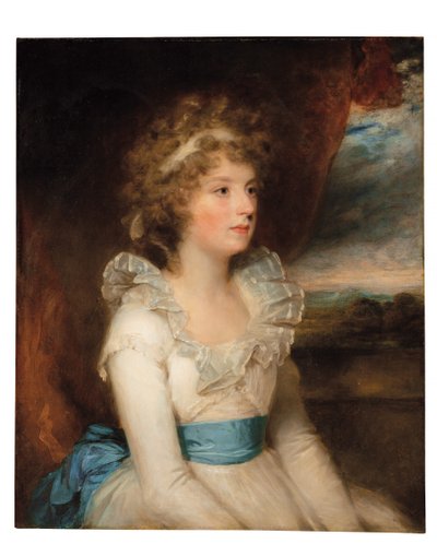 Retrato de Elizabeth Keene (f. 1845) de William Beechey