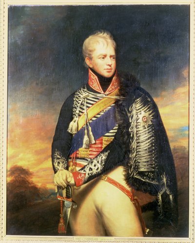 Retrato de Ernesto, Duque de Cumberland y Rey de Hannover de William Beechey