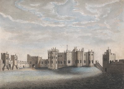 Castillo de Alnwick de William Beilby
