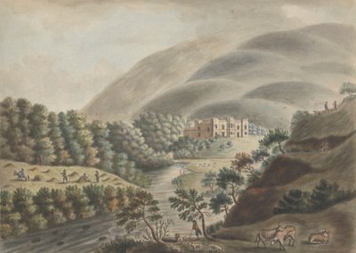 Castillo de Kielder, Northumberland de William Beilby