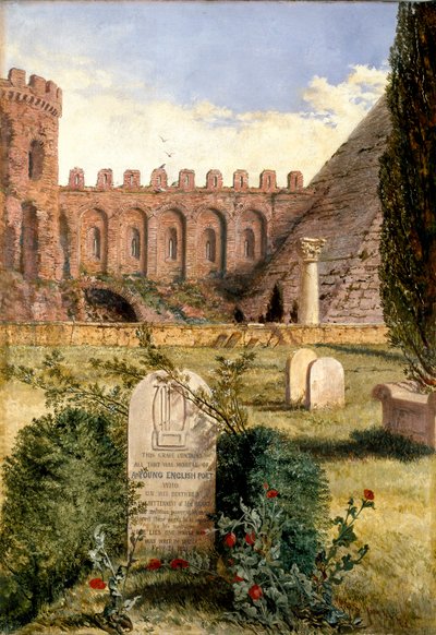 La tumba de Keats, 1873 de William Bell Scott