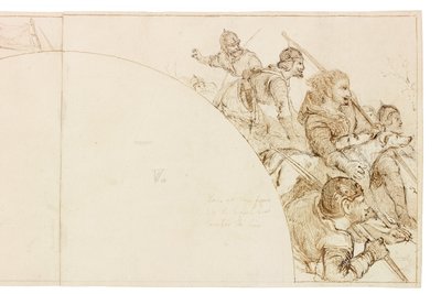 Boceto para Mural en Wallington Hall de William Bell Scott