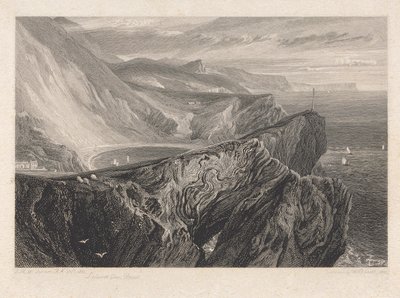 Cala Lulworth, Dorsetshire de William Bernard Cooke