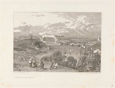 Plymouth, desde el Monte Batten de William Bernard Cooke