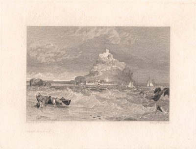 Monte de San Miguel, Cornualles de William Bernard Cooke