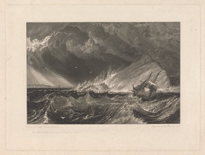 The Mewstone, entrada del estrecho de Plymouth de William Bernard Cooke