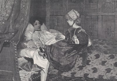 Siempre bienvenido, de Illustrated London News, 19 de mayo de 1888 de William Biscombe Gardner