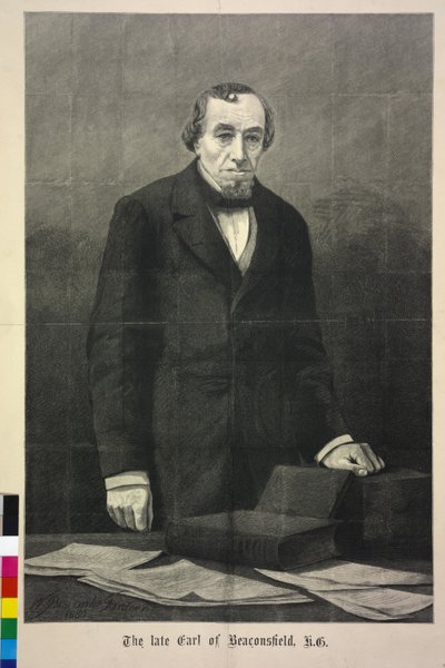 Benjamin Disraeli de William Biscombe Gardner