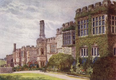El lado sur de Haddon Hall de William Biscombe Gardner