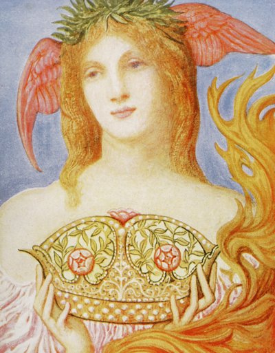 La Corona de la Paz de William Blake (after) Richmond